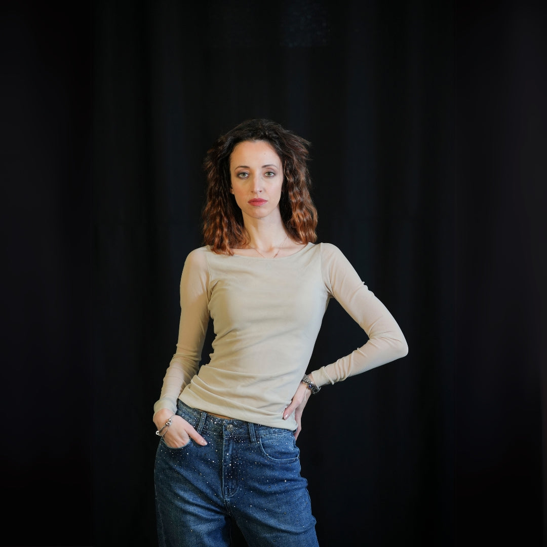 Jeans Building Strass