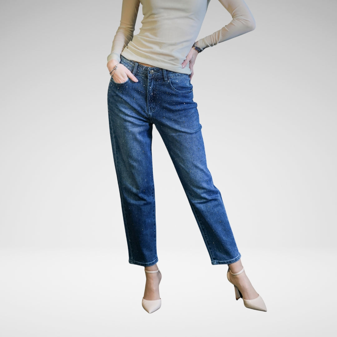 Jeans Building Strass