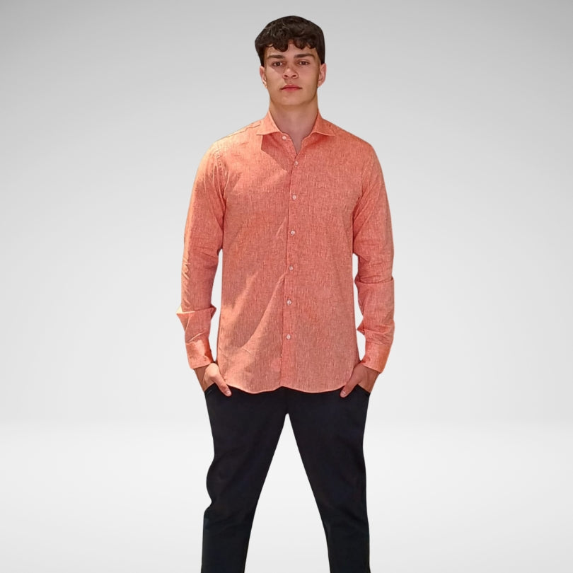 Camicia Lino Cotone