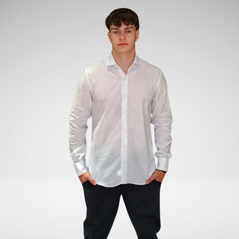 Camicia Lino Cotone