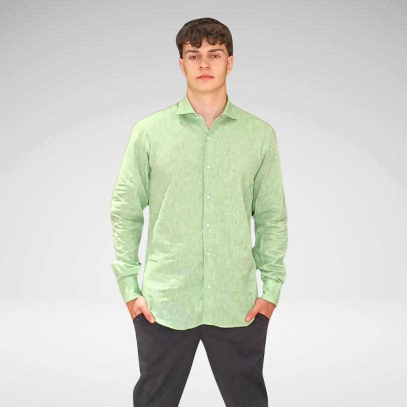 Camicia Lino Cotone