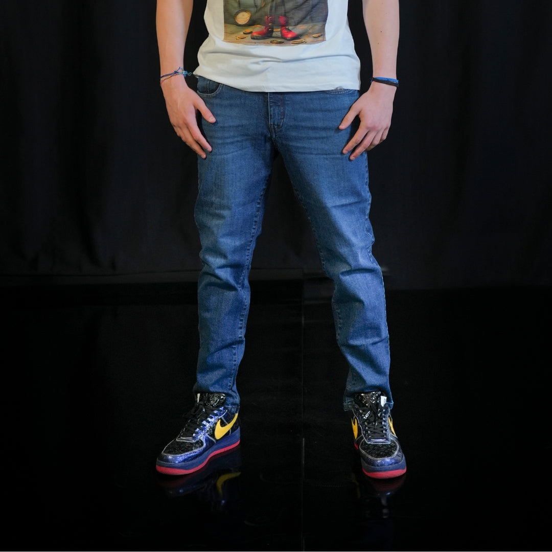 MEJ540R - Jeans a Sigaretta
